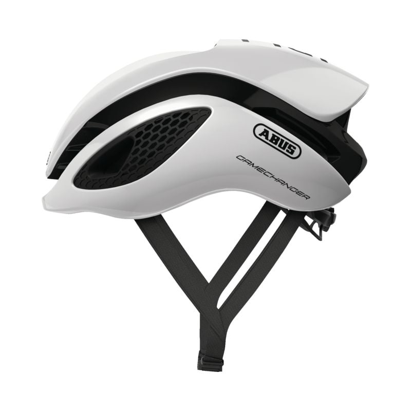 Hjälm för landsvägscykling Abus GAMECHANGER (Polar White)