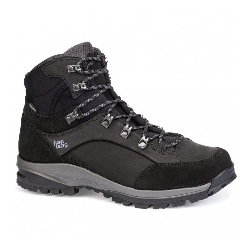 Vaelluskengät Hanwag Banks SF Extra Gore-Tex (Musta/Asfaltti) miehet