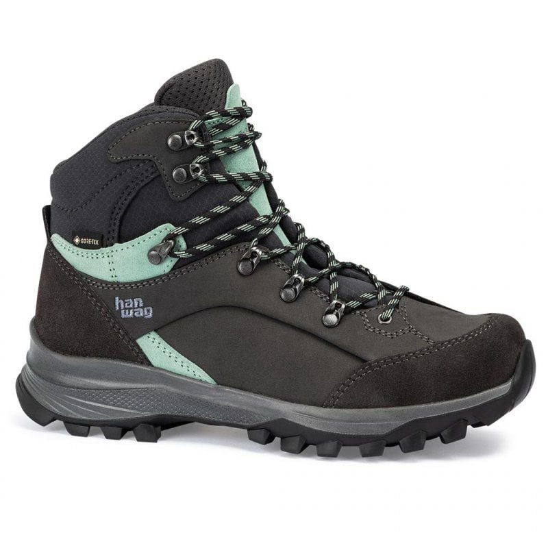 Fotturer Hanwag Alta Bunion II Lady Gore-Tex (Asfalt/Mint) kvinne