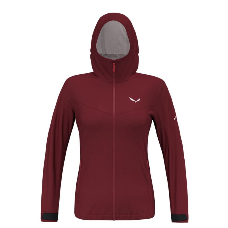 Wandeljack Salewa PUEZ AQUA 4 PTX 2.5L JACKET (Syrah) Dames