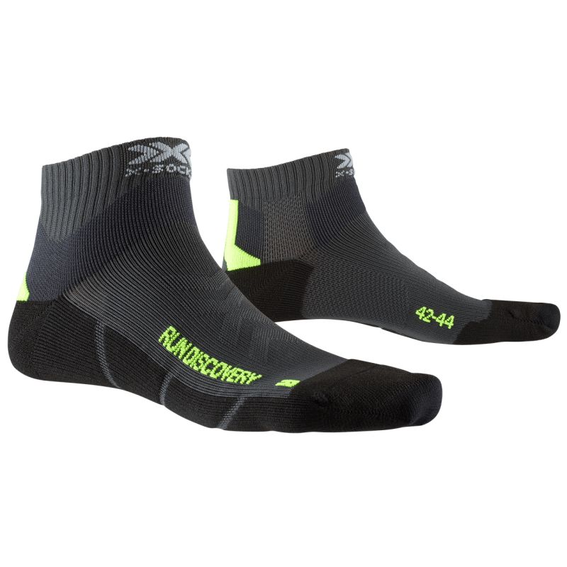 X-SOCKS Run discovery 4.0 Socken (charcoal phyton yellow black)