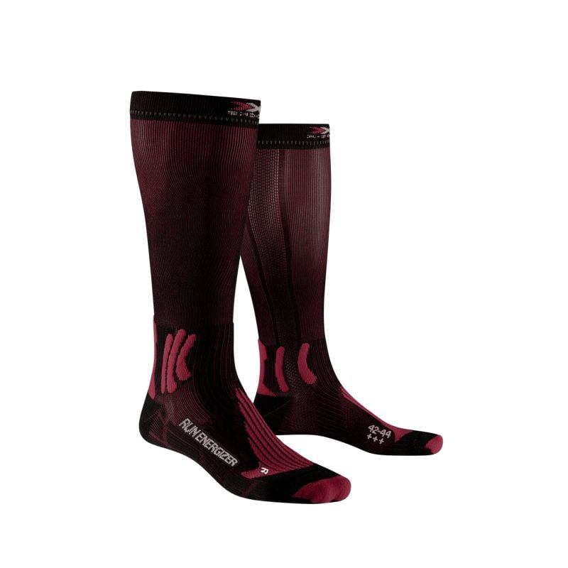 X-SOCKS Run energizer (nero opale/arancione) Calzini da uomo