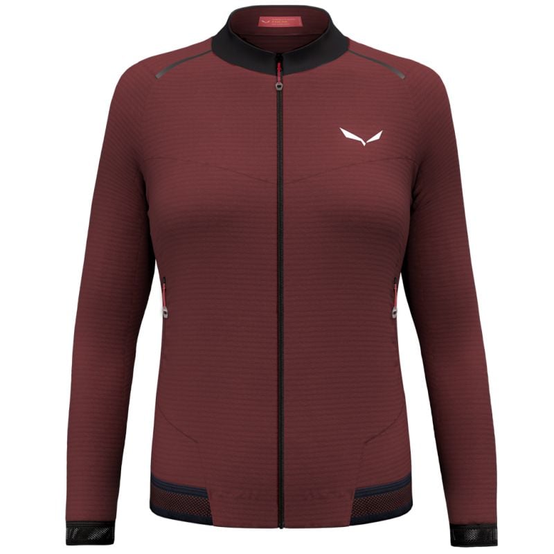 Hiking jacket Salewa PEDROC PL 2 JACKET (syrah) Women