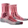 XSOCKS X-SOCKS® TREK X LINEN WMN (VINTAGE RED MELANGE/GRÅ MELAN)
