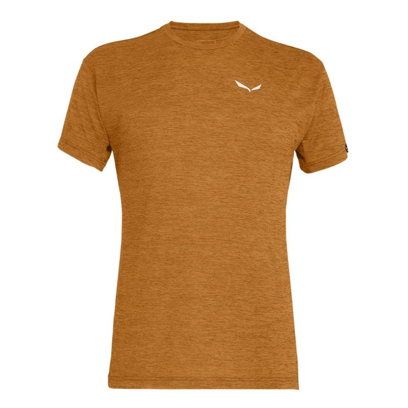 T-shirt Salewa Puez Melange Dry (Golden Brown melange) man