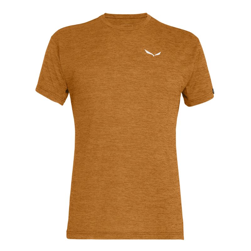 T-shirt Salewa Puez Melange Dry (Goudbruin gemêleerd) man