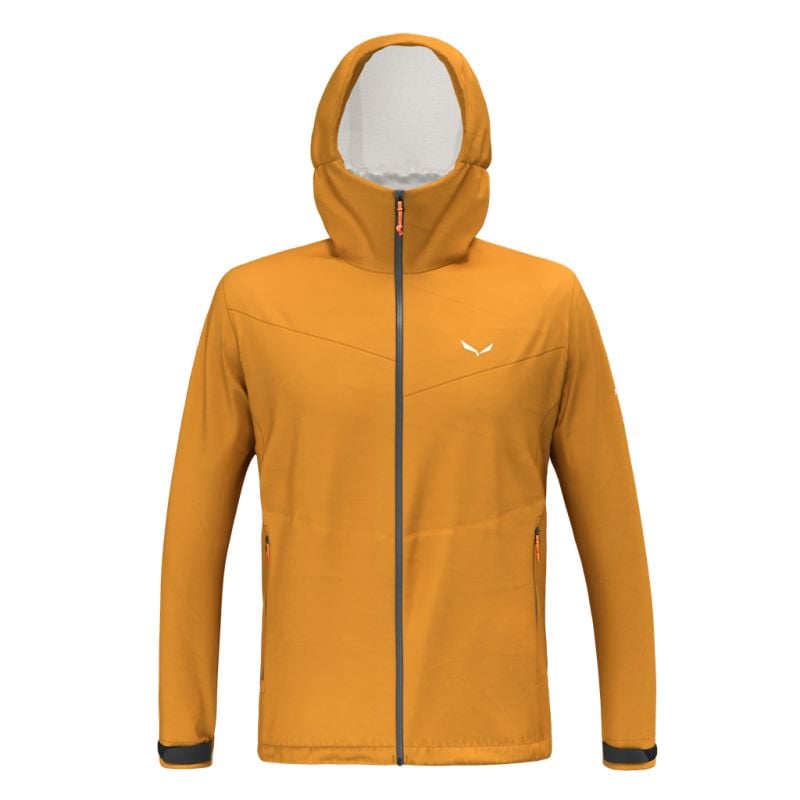 Wandeljack Salewa PUEZ AQUA 4 PTX 2.5L JACKET (goudbruin) Heren