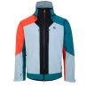 Giacca impermeabile Dare2B Giacca Cornice (Trail Blaze/Slate) uomo