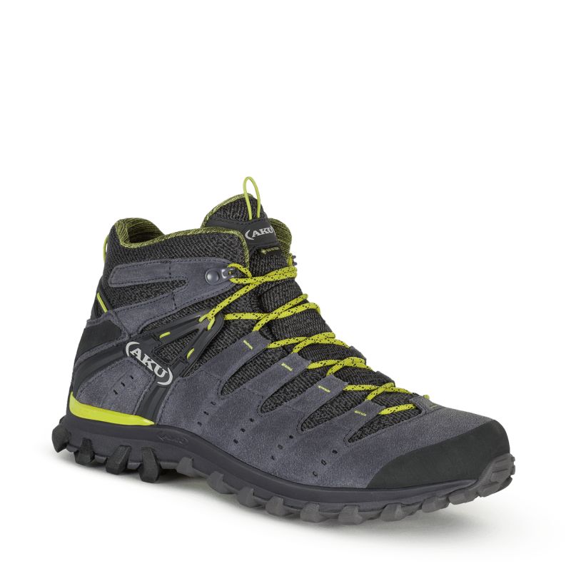 Men's hiking boots AKU Alterra Lite Mid GTX (anthracite lime)