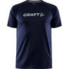 Trail running T-paita Craft Core Essence Logo Tee M (BLAZE) mies