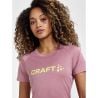 T-shirt trail running CRAFT Core Essence Logo Tee M (BLACK) homme