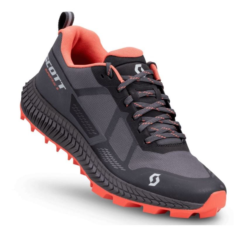 Trail sko Scott Supertrac 3 (sort/koralrosa) kvinder