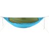 Ticket To The Moon Original Pro Hammock Aqua (325 x 200 cm Original Hammock incl. groen uitritsbaar insectennet en UHMPE ruglijn