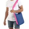 Sac Ticket to the Moon Eco Bag Small (Royal Blue/Pink)