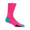 Chaussettes de vélo Giro HRC TEAM (SCRM TL/NEO PINK)
