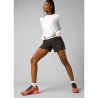 Short PRANA Halle E-Waist Short II (Cacao) femme