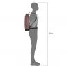 Ortlieb Commuter-Daypack Urban PS55C 21L (rosa ceniza)
