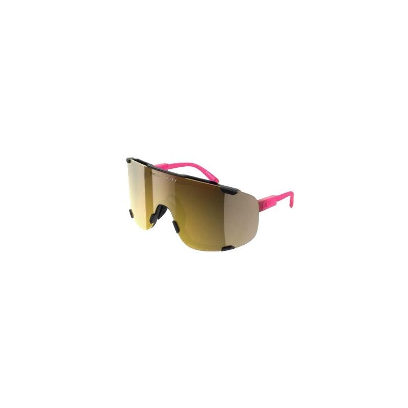 Occhiali da ciclismo Poc Devour (rosa fluorescente/nero iraniano traslucido)