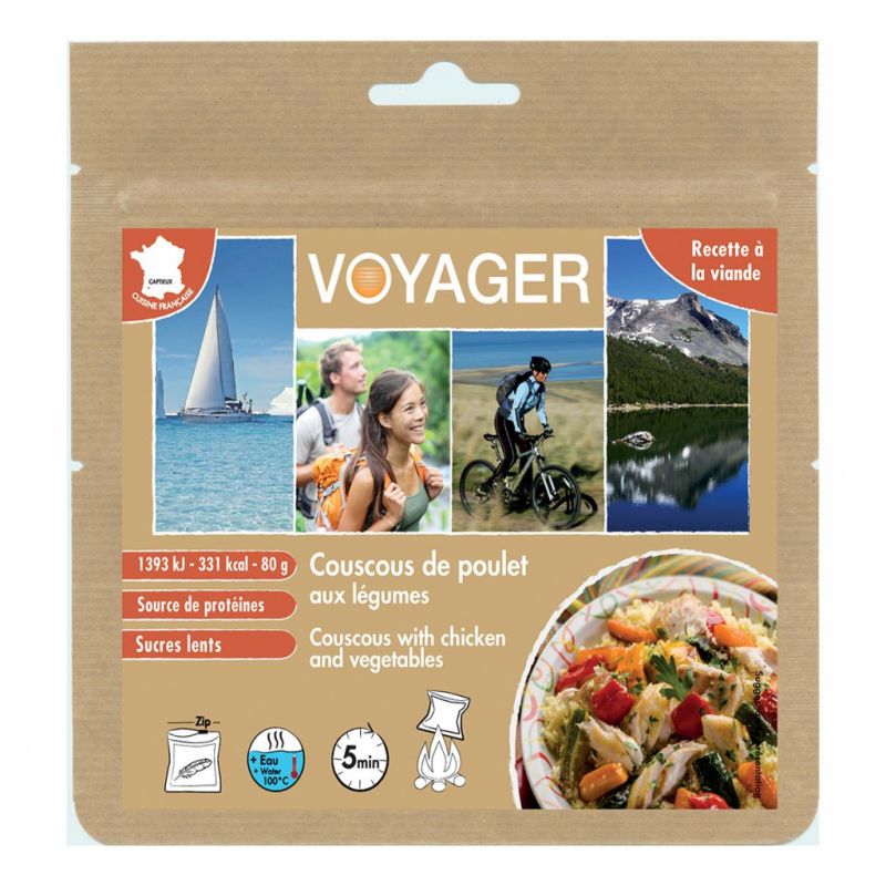 Kylling og grøntsagscouscous Voyager