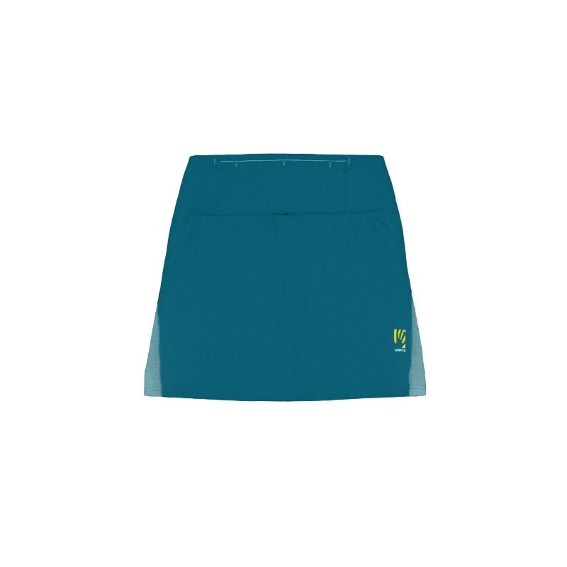 Kort løbenederdel til kvinder Karpos Lavaredo Run Skirt (Corsair/Adriatic Blue)