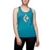 Black Diamond W RAINBOW DIAMOND TANK (Cerulean Blue)