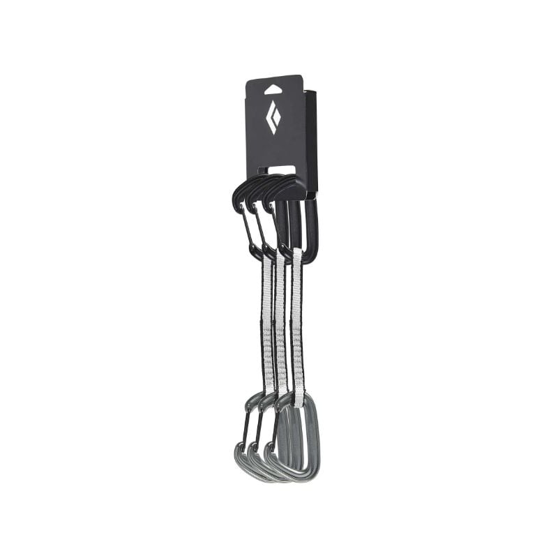 Quickdraw Pack Black Diamond Litewire Quickdraw 16cm (vaaleanharmaa)