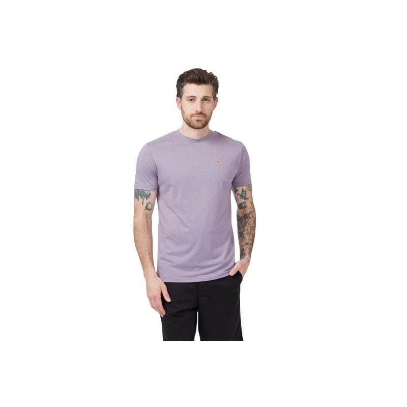 Tentree Treeblend Classic (lilla ask Heather) T-skjorte for menn