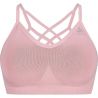 BH til kvinder Odlo Seamless Soft (lys mauve - grå melange)