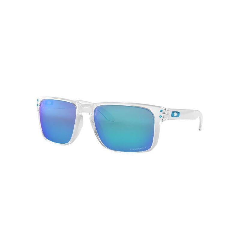 Occhiali da sole Oakley Holbrook XL (Clear/Prizm sapphire polarized) Cat. 3