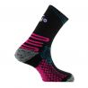 Trail Sokken Thyo RO TRAIL GREEN SOCK (ZWART / PINK) Dames