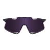 100% HYPERCRAFT (glans svart - HiPER Silver Mirror Lens)