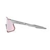 100% HYPERCRAFT XS (Matte Stone Grey - HiPER Crimson Silver Mirror Lens)