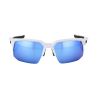 100% SPEEDCOUPE (Matte White - HiPER Blue Multilayer Mirror Lens)
