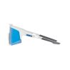 100% SPEEDCRAFT (matt vit - HiPER Blue Multilayer Mirror Lens)