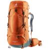 Reppu Deuter Aircontact Lite 40 + 10 (kastanja-keltainen)