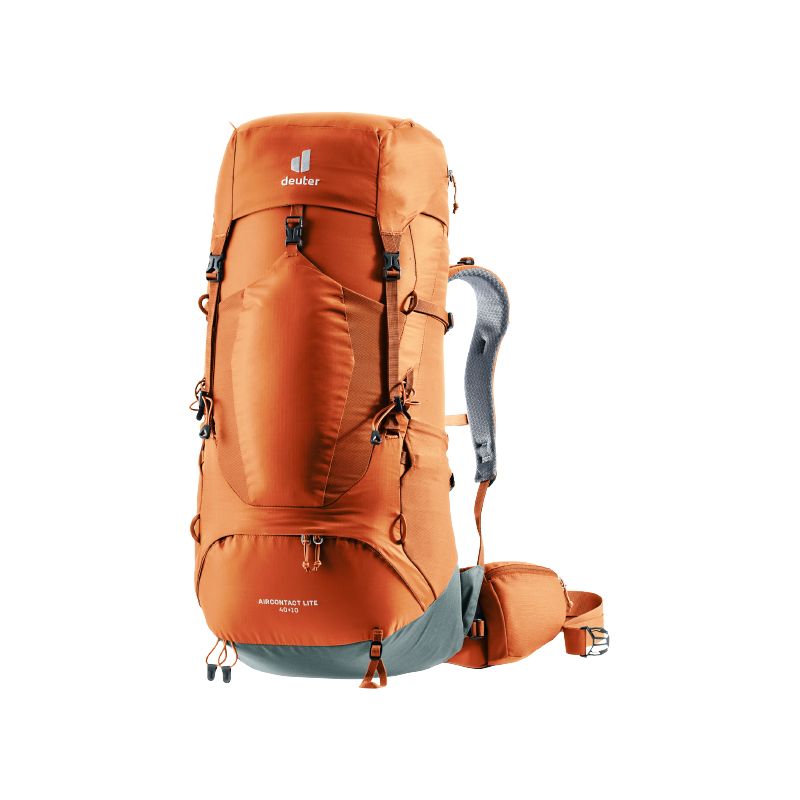 Rygsæk Deuter Aircontact Lite 40 + 10 (kastanjefarvet)
