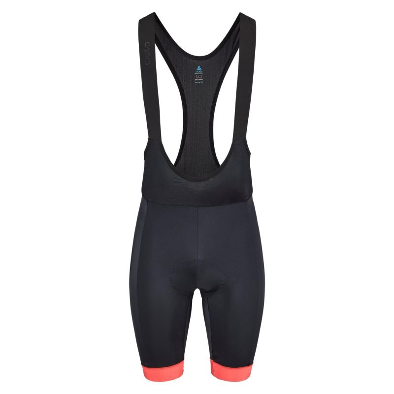 Trägerhose Odlo Zeroweight (black - firelight) Herren
