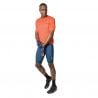 Odlo T-paita s/u kaulus s/s full zip ZEROWEIG (firelight)