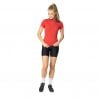 Odlo T-Shirt s/u collar s/s 1/2 zip ESSENTIAL (american beauty - cayenne)