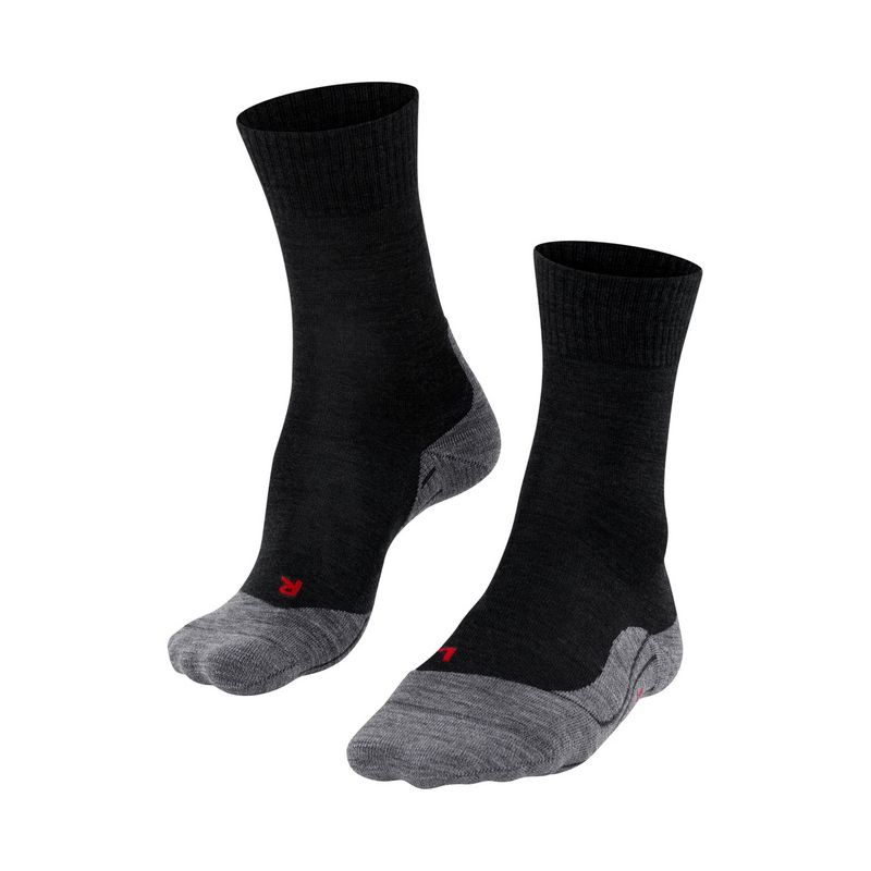 Calze da trekking da donna Falke Tk5 Wander (Black-mix)