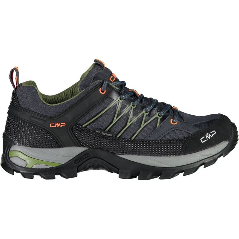 Wandelschoenen CMP RIGEL LOW WP (Antraciet torba) man