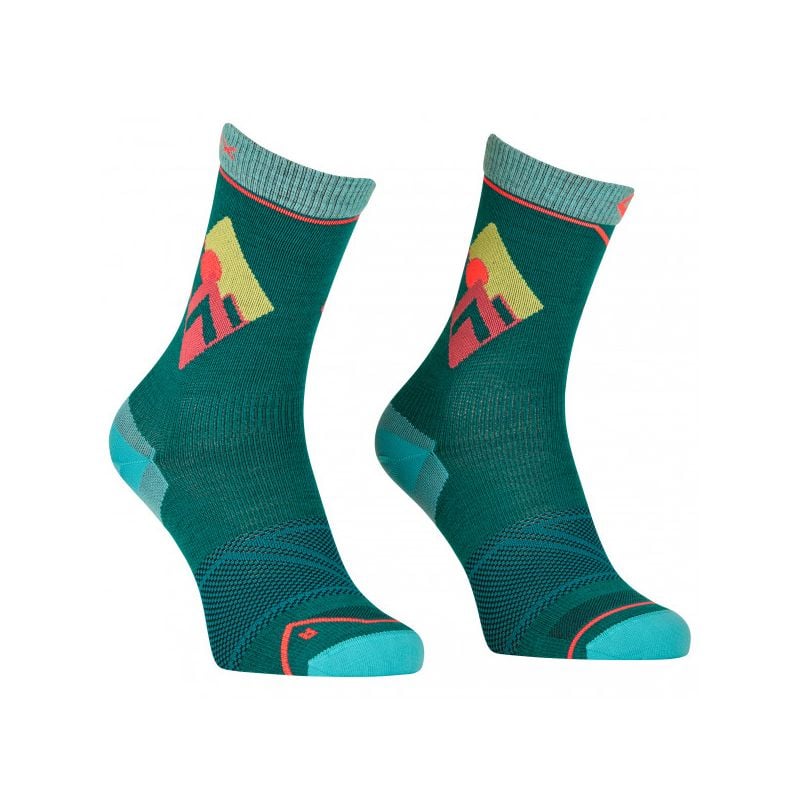 Sokker Ortovox Alpine Light Comp Mid Socks W (Pacific green) kvinne