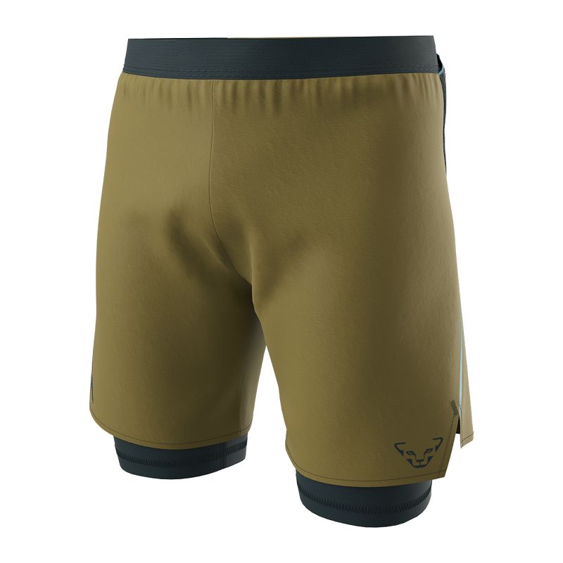 Mænds DYNAFIT ALPINE PRO 2/1 SHORTS (hær) trailløbeshorts