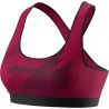 Brassière Dynafit Alpine Graphic Bra (Beet red) femme