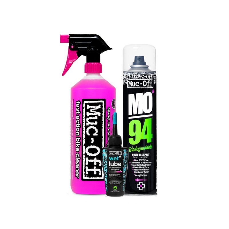MUC OFF Clean-Protect-Lube Pacchetto di pulizia umido WET