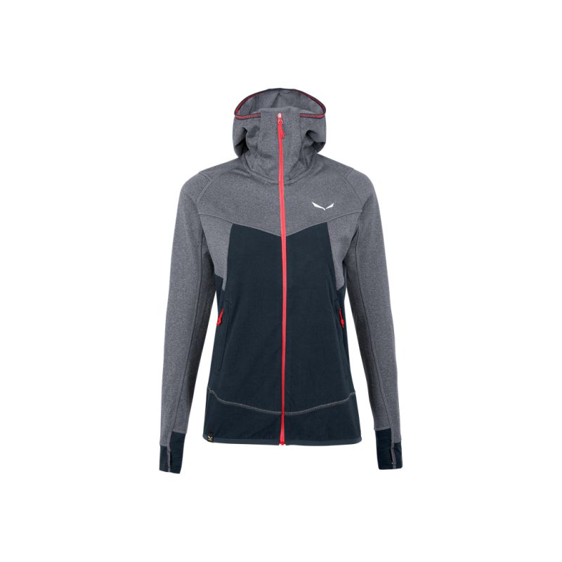 Technical Fleece Salewa PUEZ HYBRID (Navy Blazer melange) Women