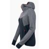 Technical Fleece Salewa PUEZ HYBRID (Lantana pink melange) Women