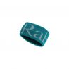 Stirnband Rab Logo-Strick (Aquamarin)