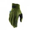 MTB gloves 100% Bike COGNITO SMART SHOCK (army/Green)