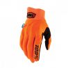MTB gloves 100% Bike COGNITO SMART SHOCK (Fluo orange)